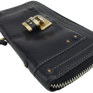 Chloe Purse Black Gold Silver Women Authentic secondhand